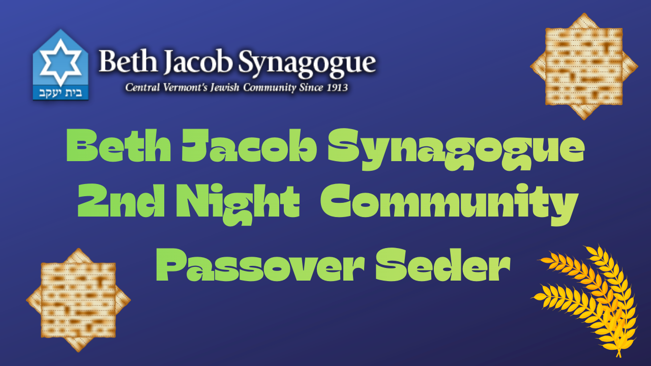 Passover Community Seder