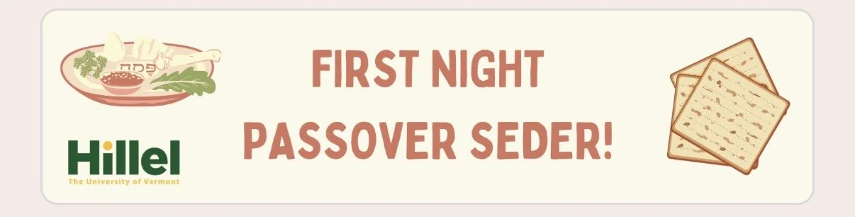 UVM Hillel First Night Passover Seder