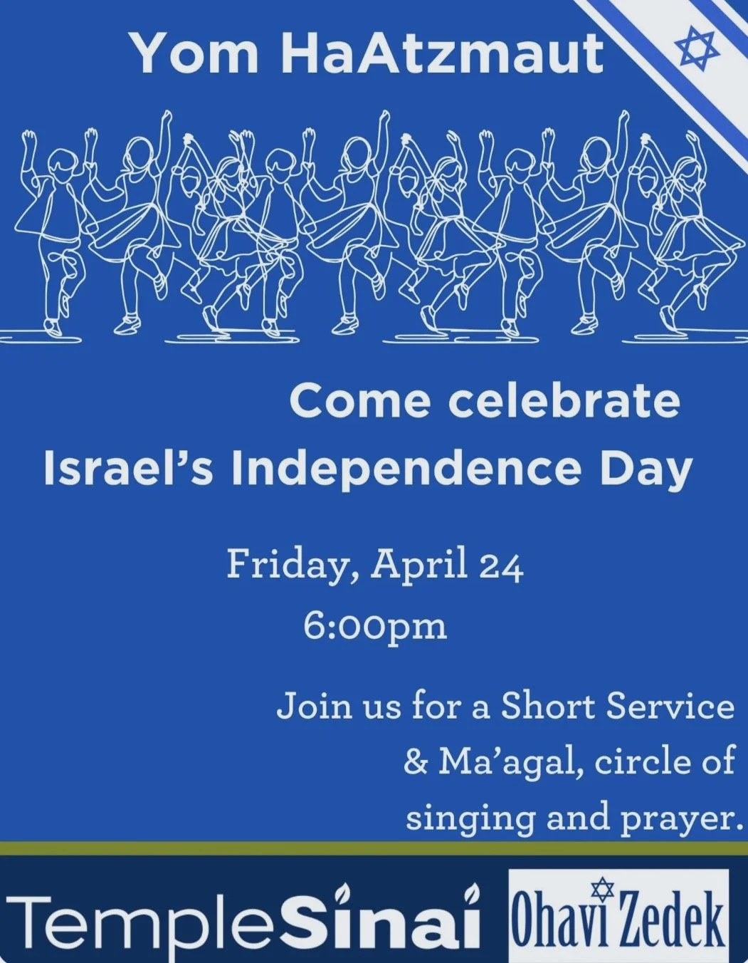 Yom HaAtzmaut and Kabbalat Shabbat