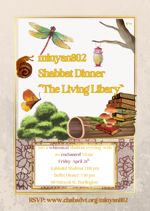 Minyan802 Shabbat Dinner 