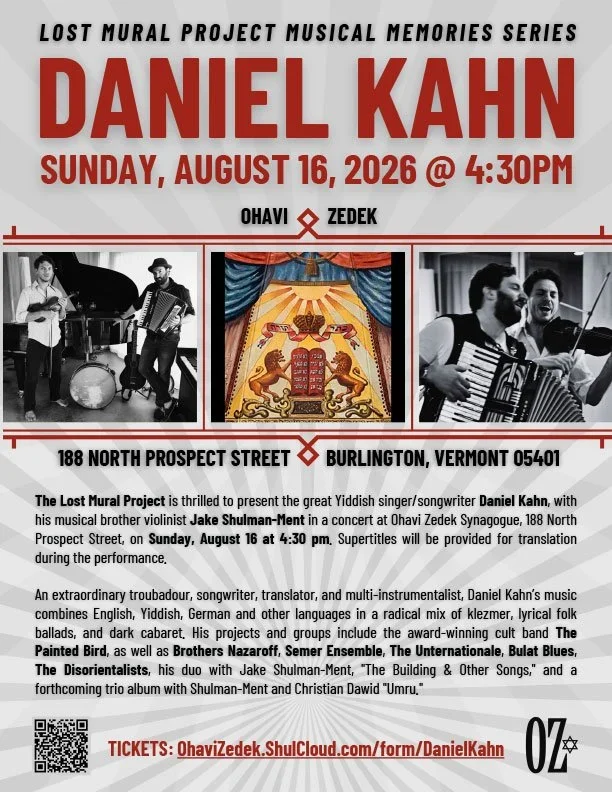 Daniel Kahn in Concert in Burlington