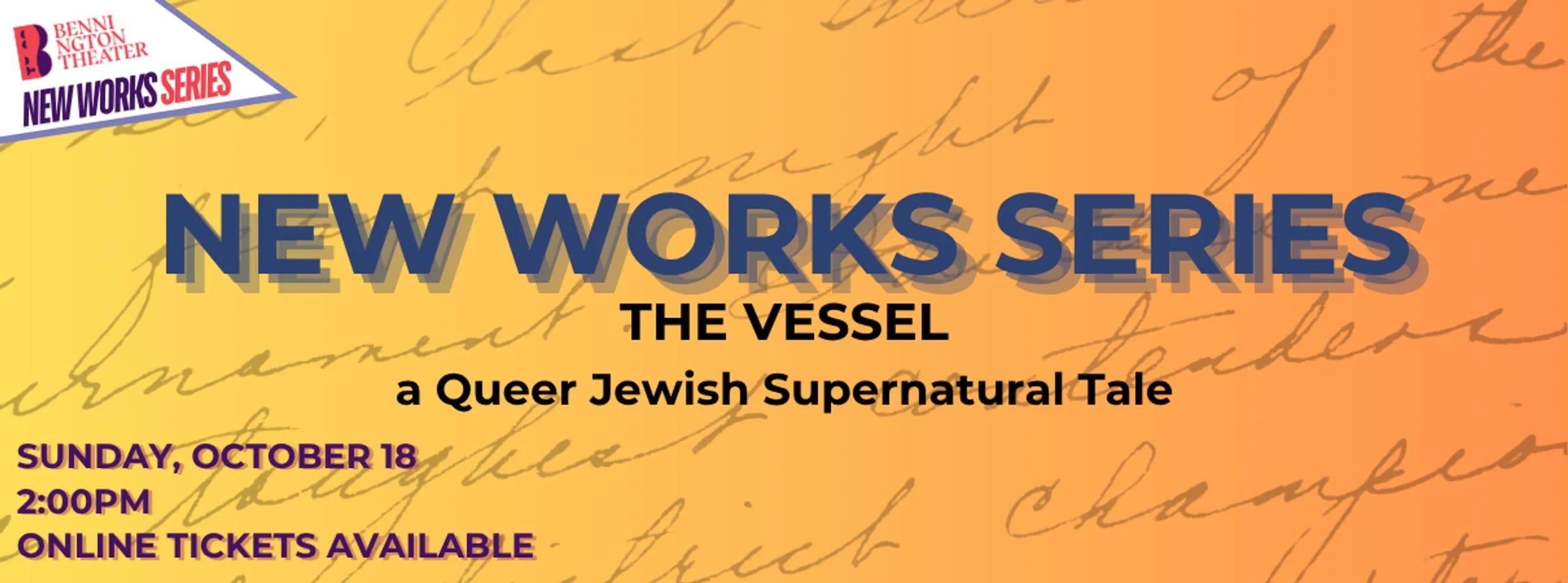The Vessel: a Queer Jewish Supernatural Tale