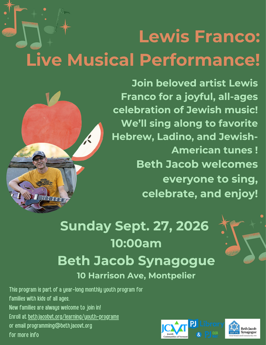 Live Music Performance with Lewis Franco!