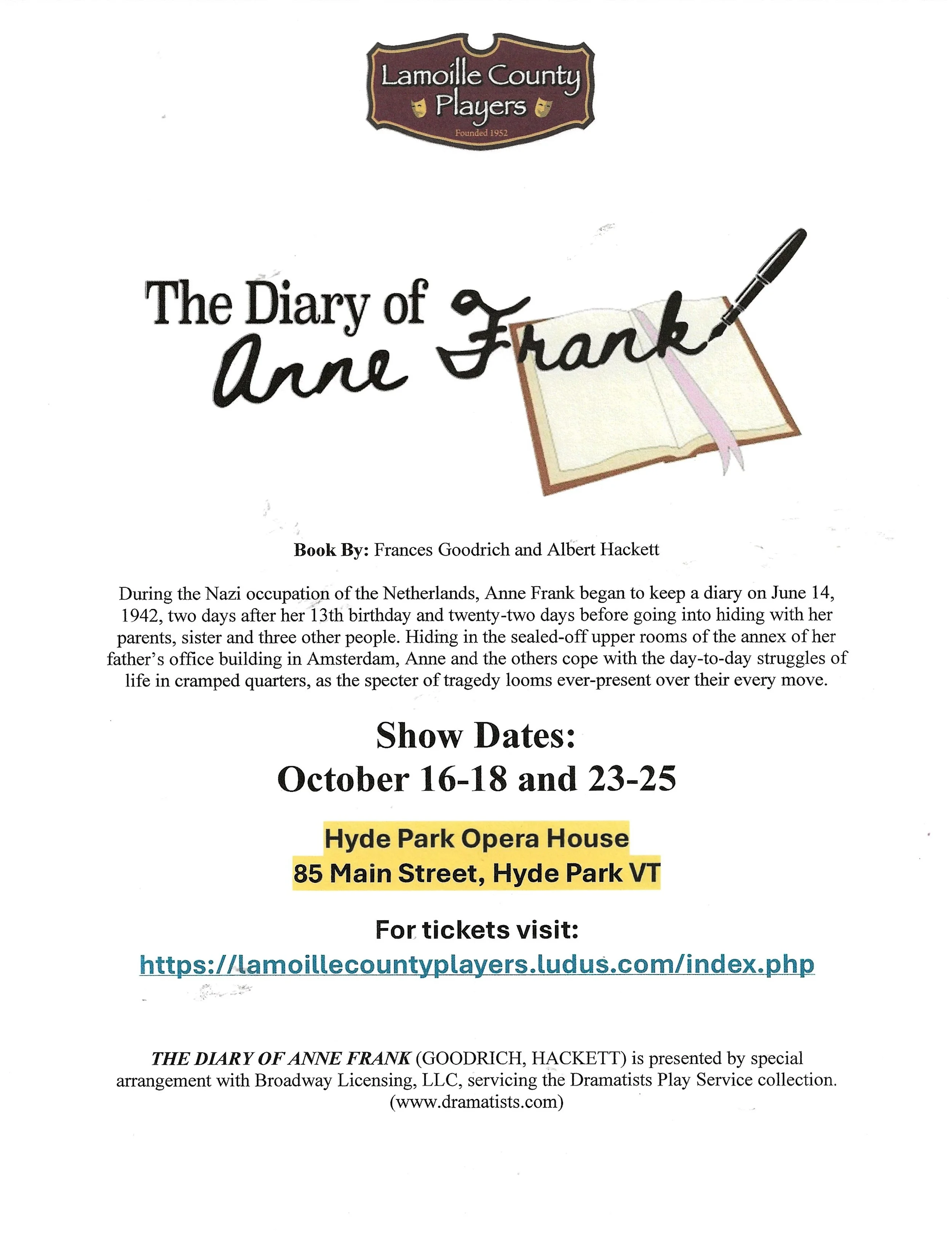 The Diary of Anne Frank