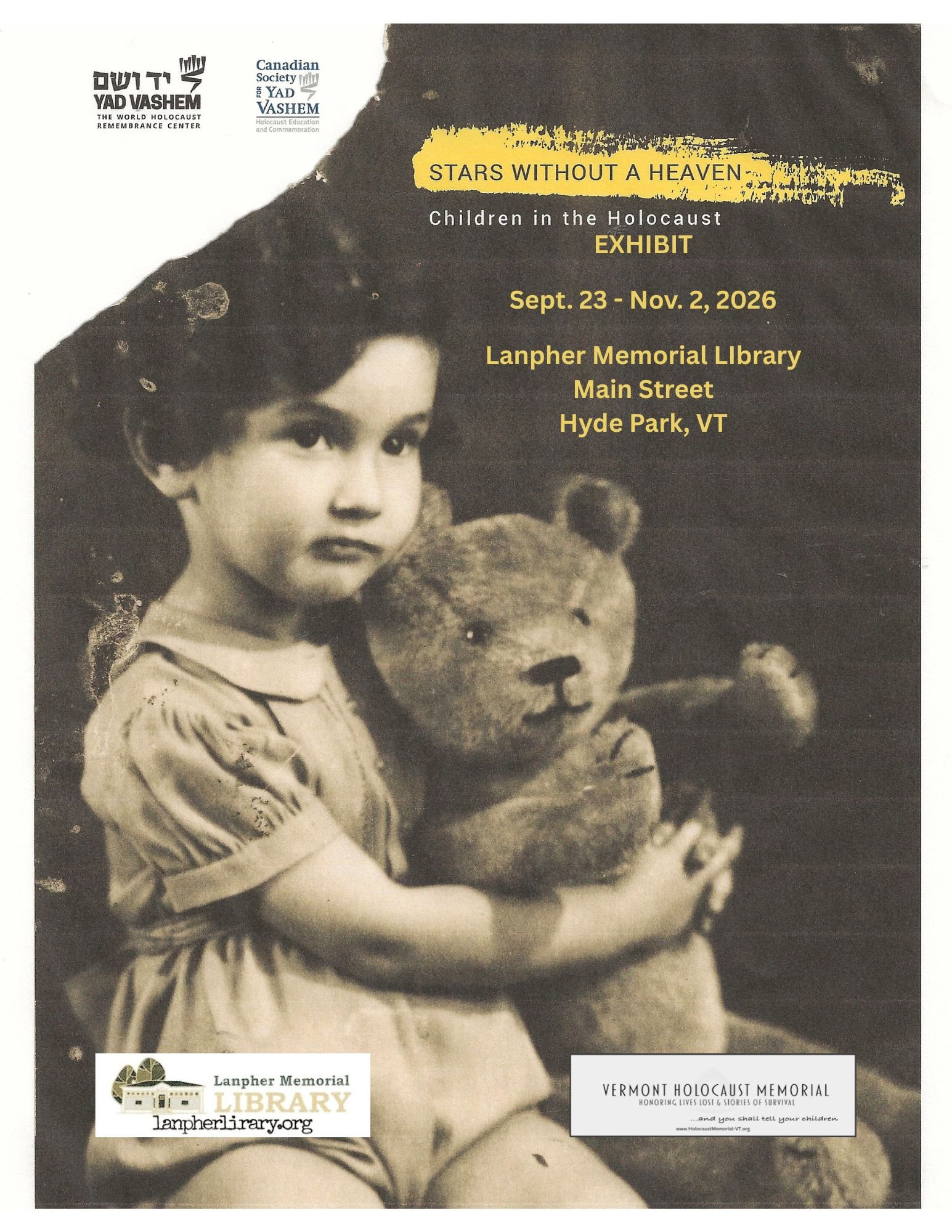Stars Without a Heaven: Children in the Holocaust Exhibition