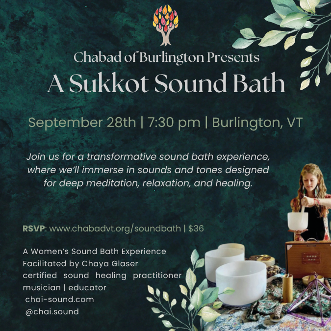 A Sukkot Sound Bath