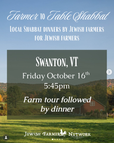 Farmer-to-Table Dinner in Swanton