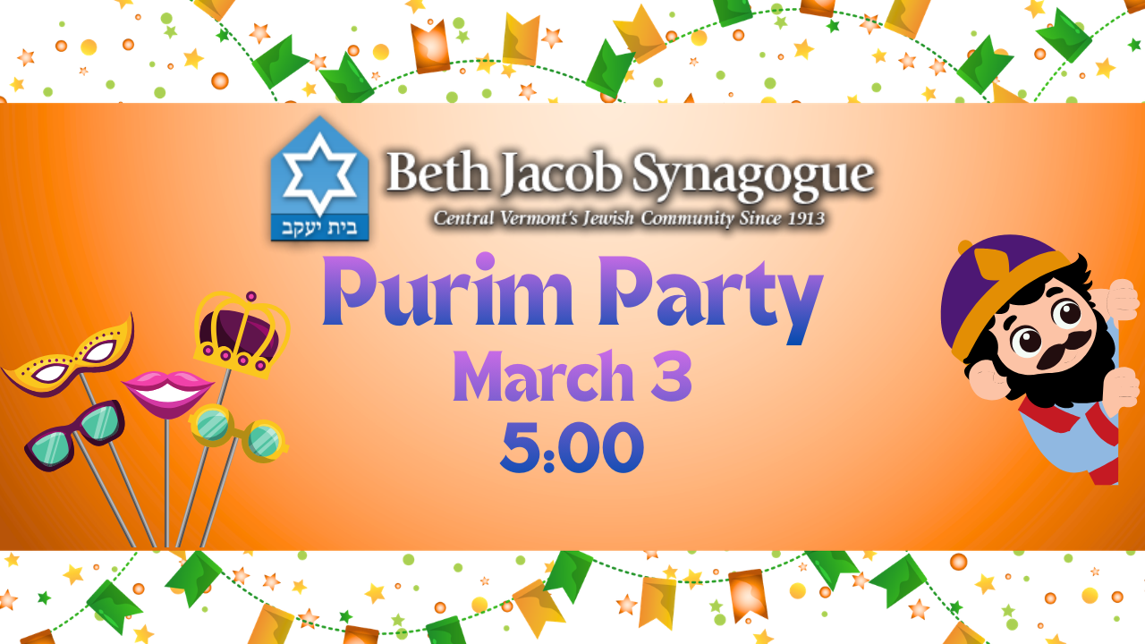Annual Purim Party