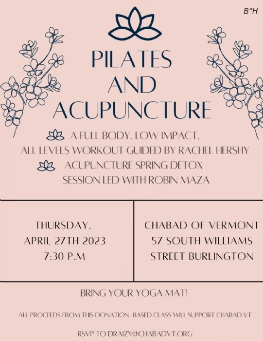 Pilates and Acupuncture for women