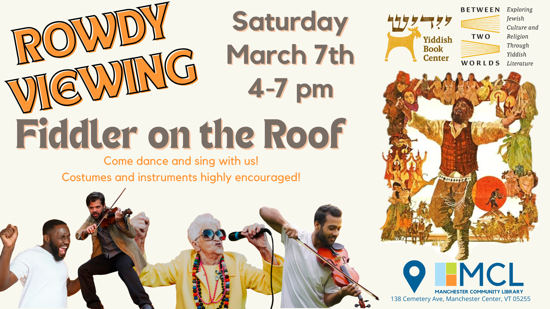 Rowdy Viewing: Fiddler on the Roof