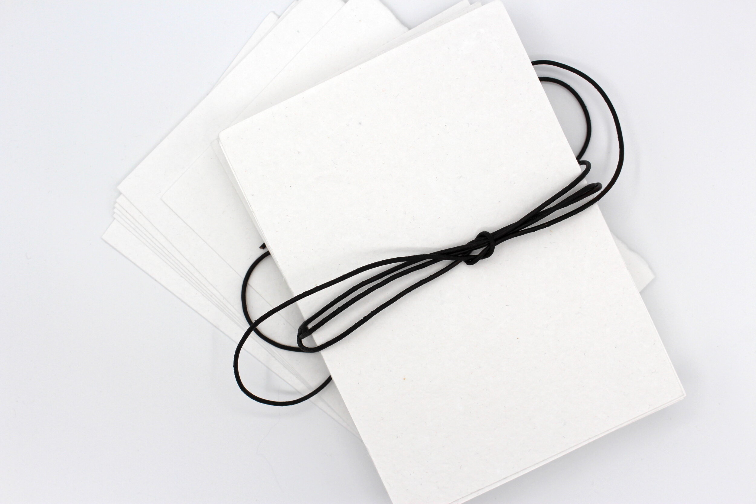 White, 5 x 7, 300 gsm – Deckle edge paper – Indian Cotton Paper Co.