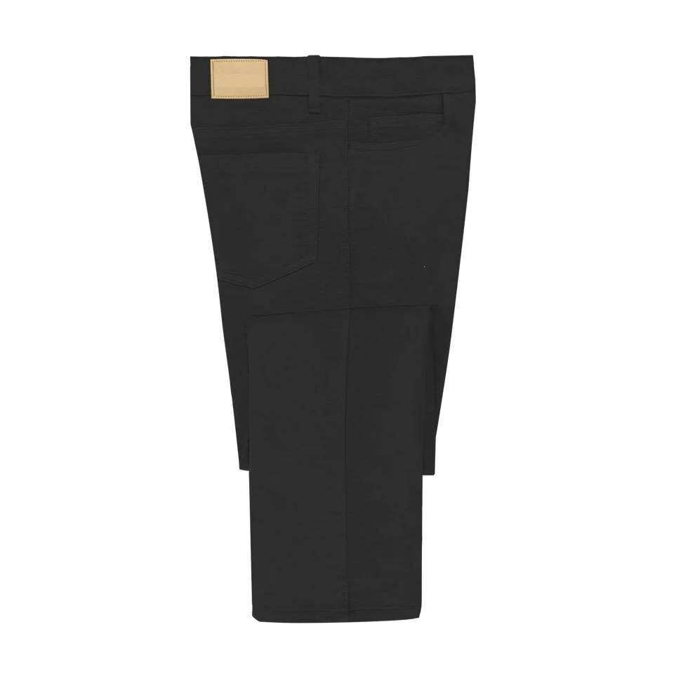 Men's Pure Black Moleskin Jeans| Comfortable, Stylish| Stretch