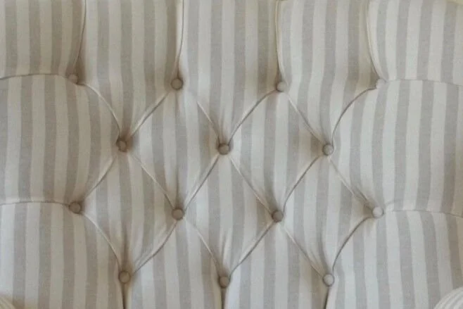 Cream and Grey Stripes