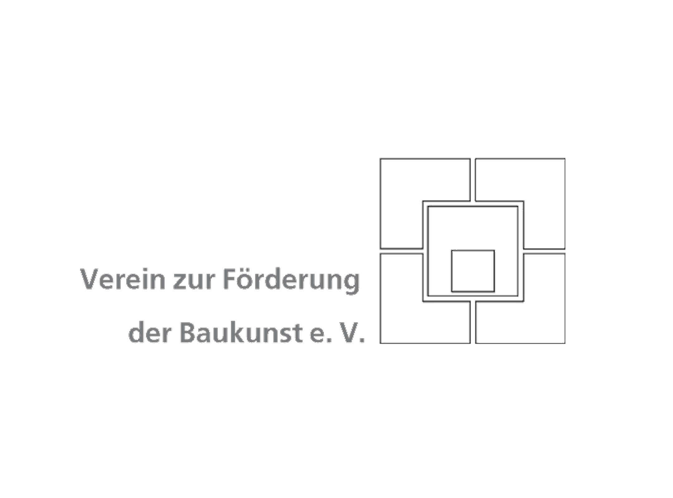 Logo Verein zur Förderung der Baukunst e.V.