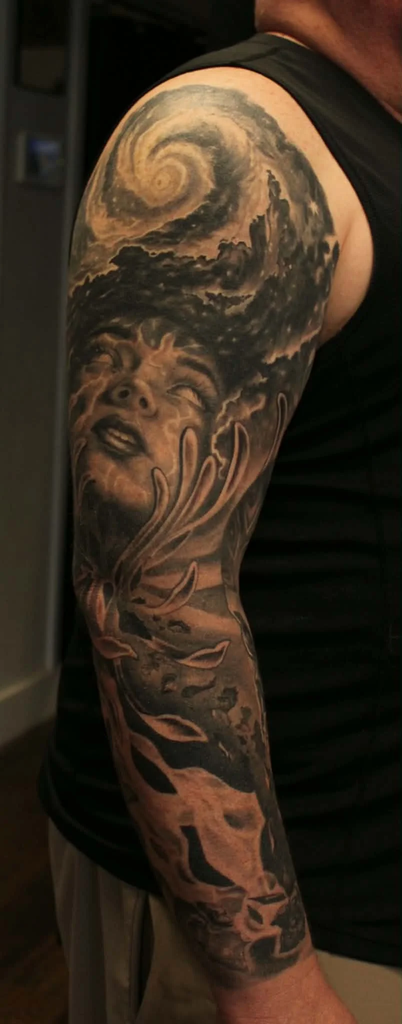 Coverup project,  fully healed.