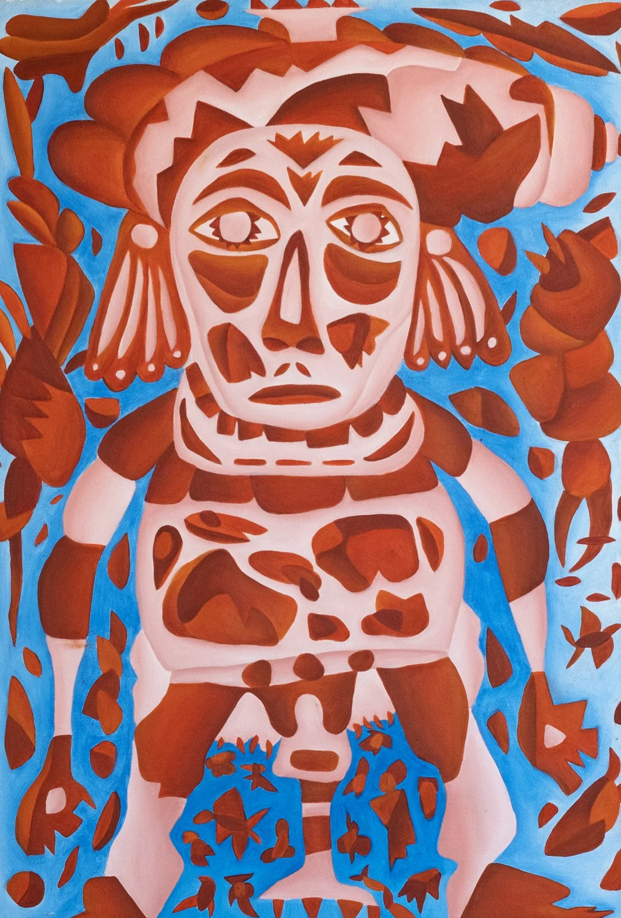 The Initiator, 2023, 73 x 50 cm , oil on canvas