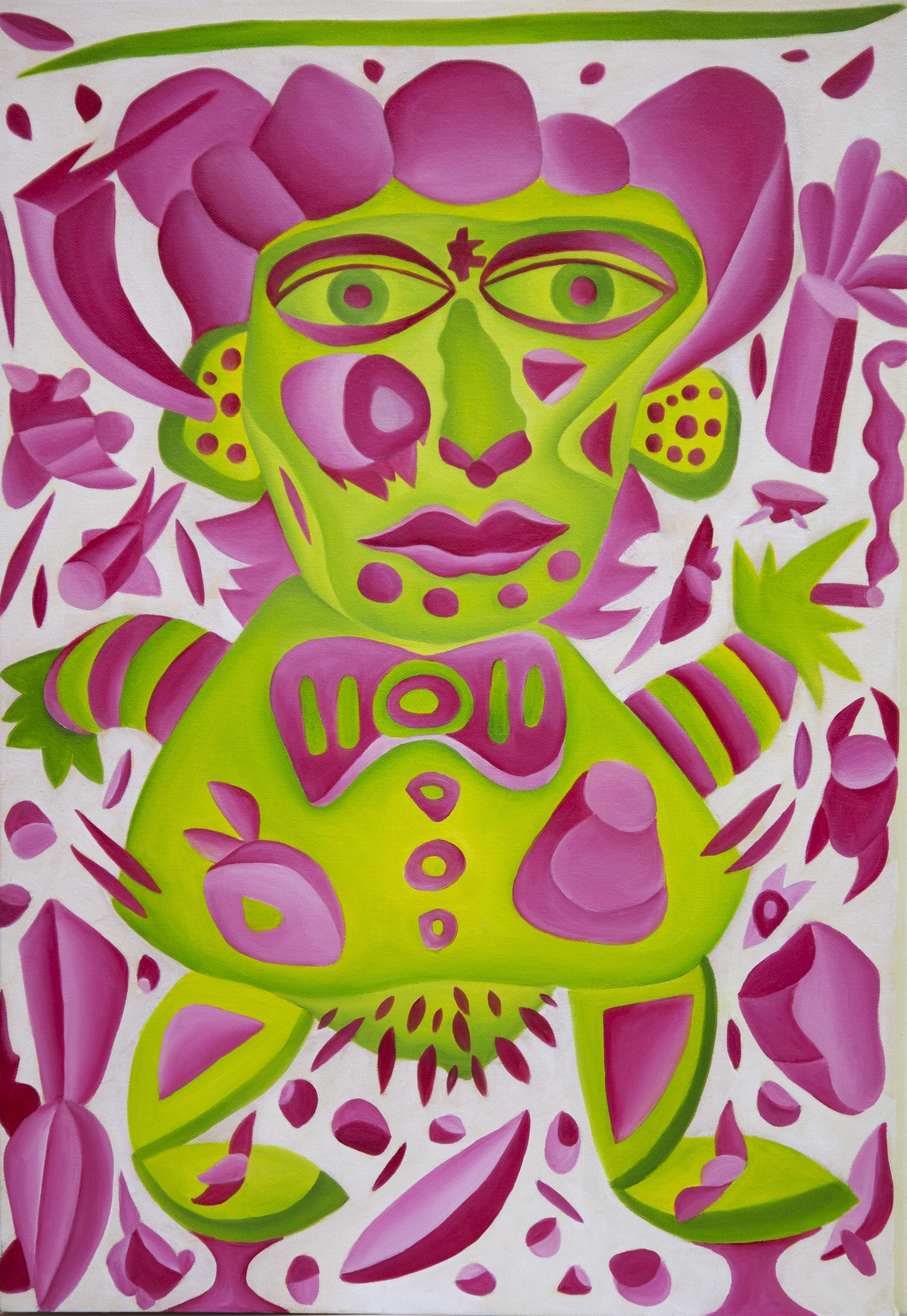 The Rebel, 2023, 73 x 50 cm , oil on canvas