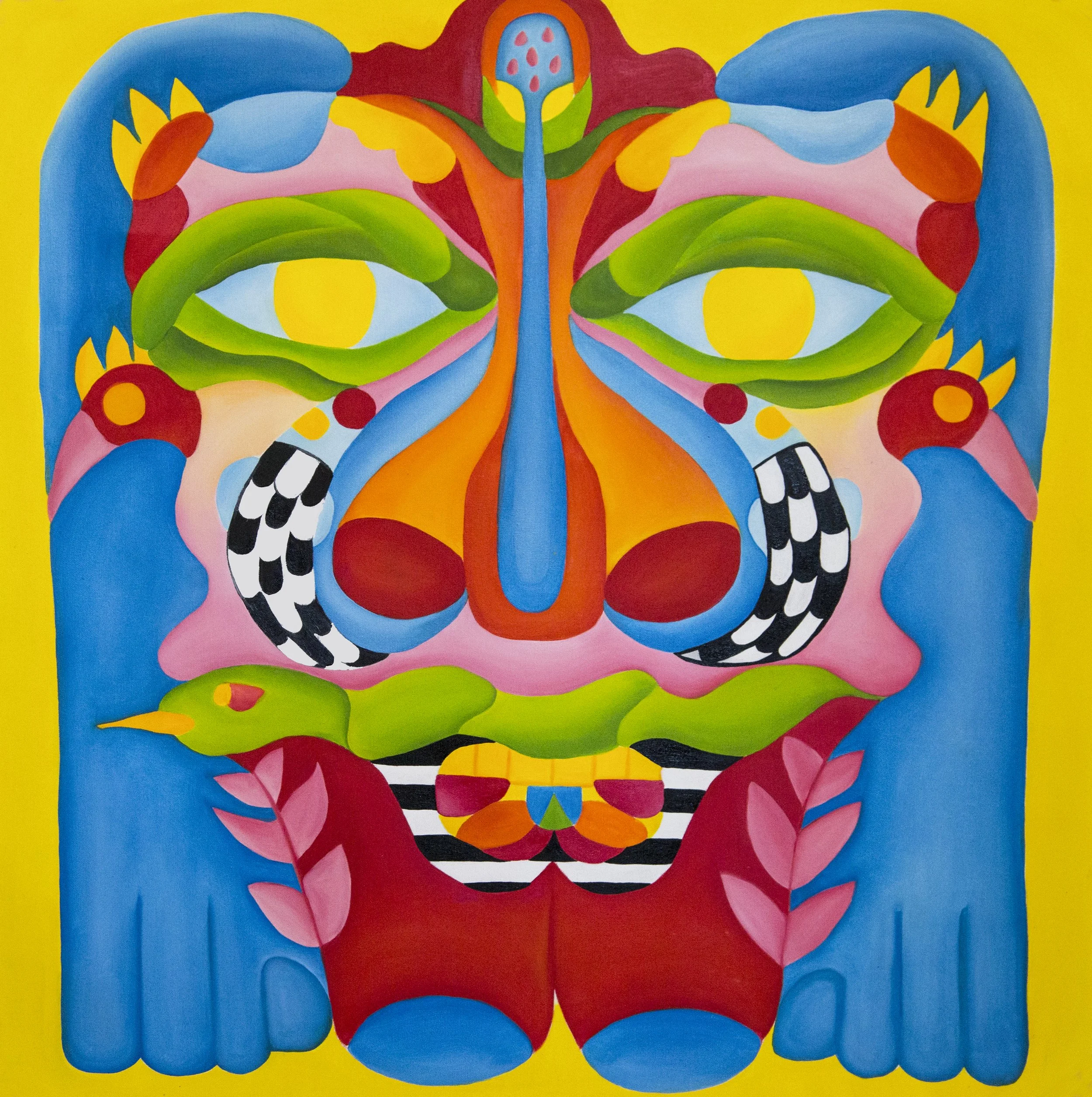 Venus, 2022, 81 x 81 cm, oil on canvas