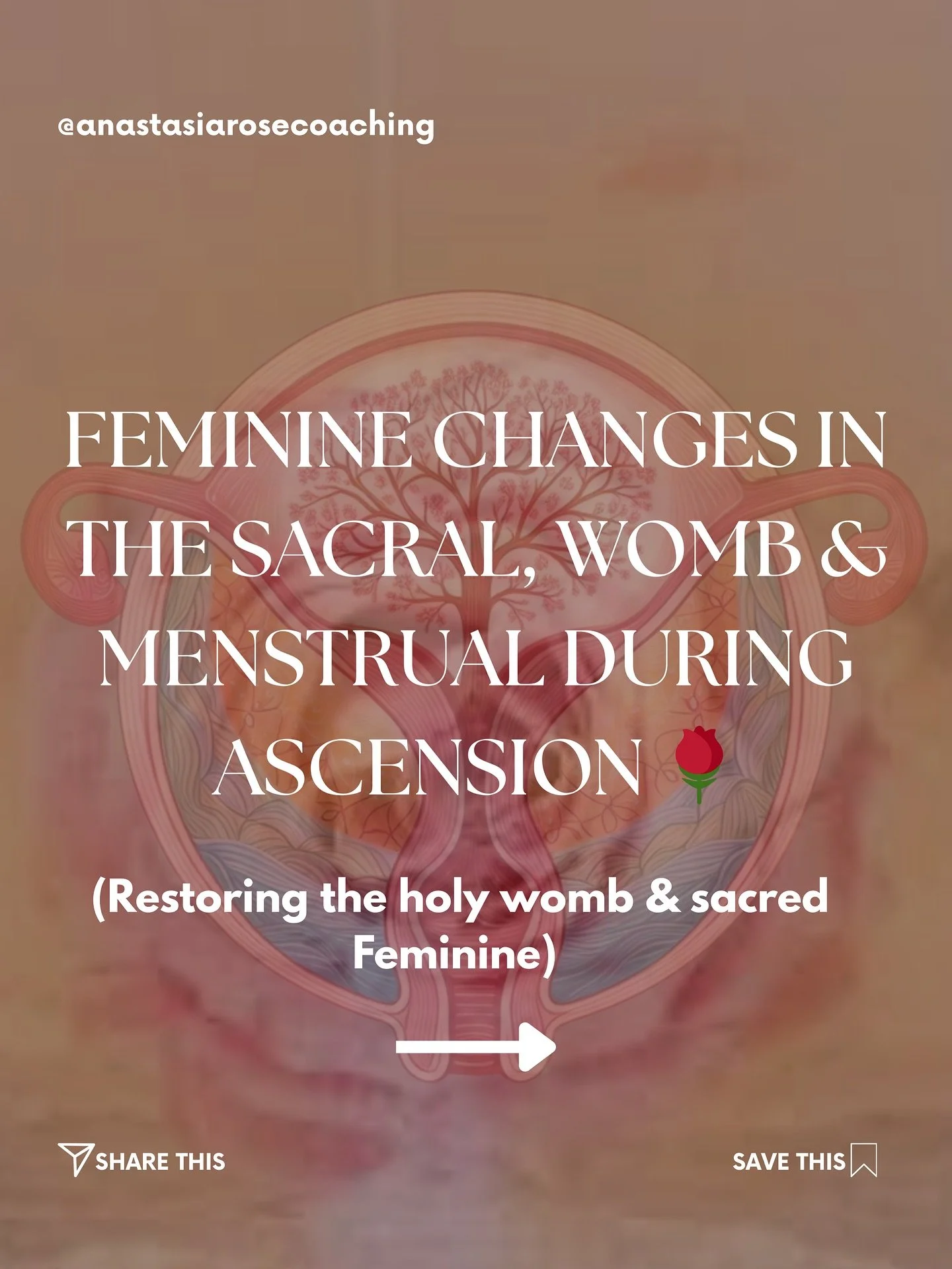 Feminine shifts &amp; changes during the ascension process 🌹

This is the FEMININE INITIATION 🌹

This is REAL, and what I&rsquo;ve personally experienced for many years on my ascension restoring my Divine Feminine energy. 

We are going through hug