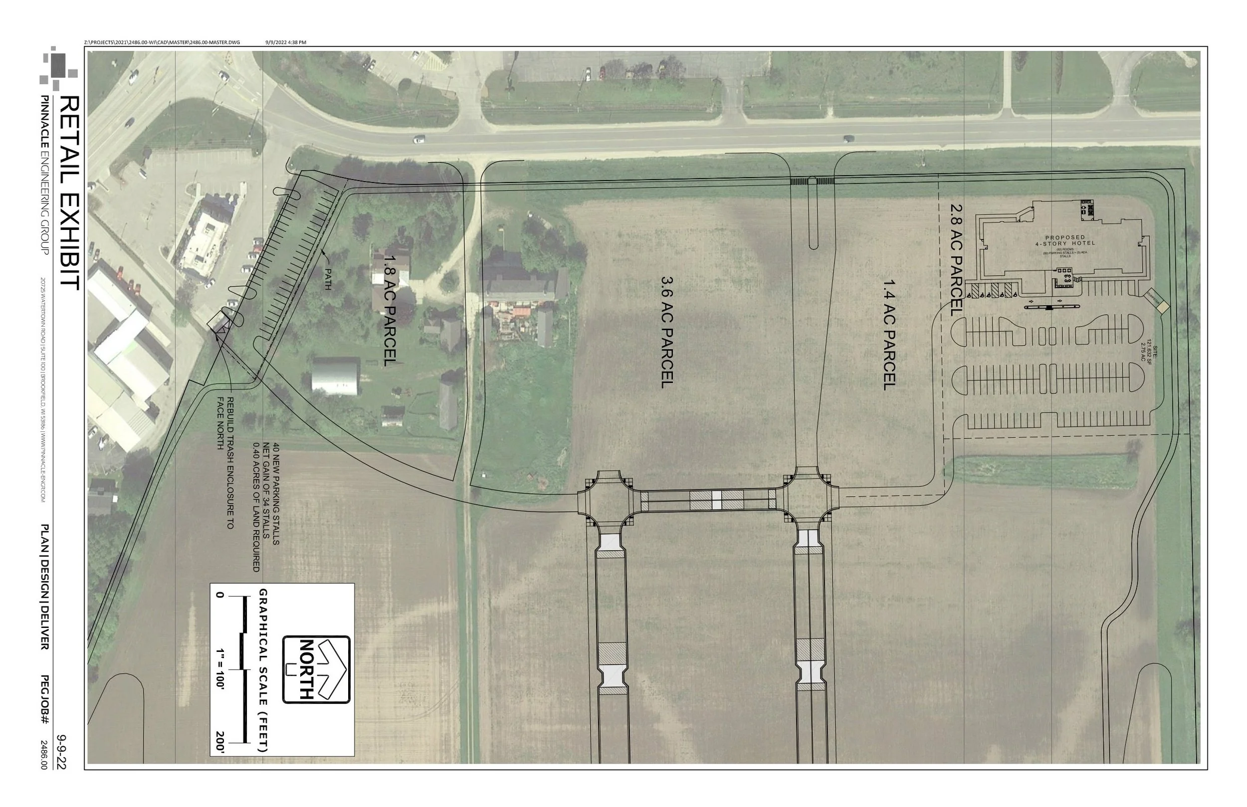Available - Retail pad sites