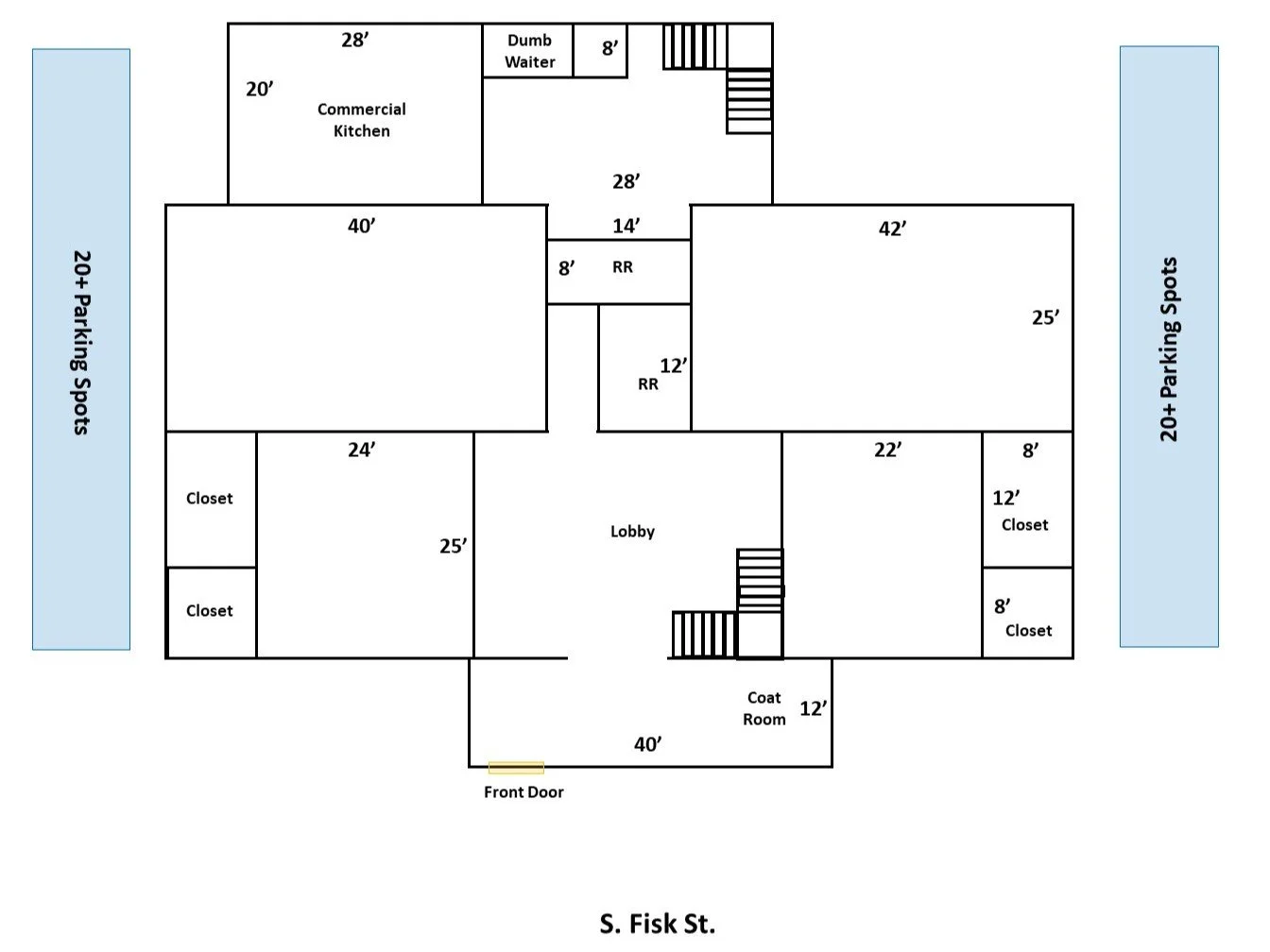 Floor Plan (Not to Scale)