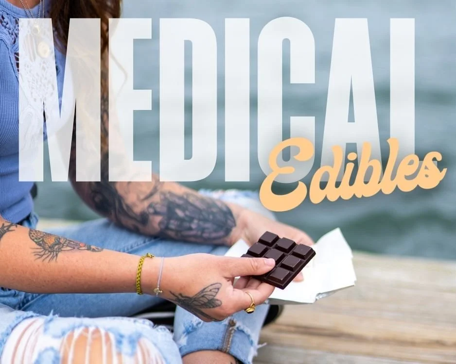 Medical weed edibles in South Portland Maine – chocolates, gummies, and infused treats near Scarborough.