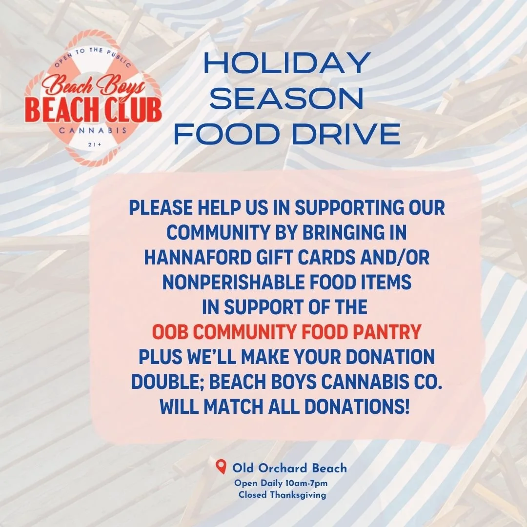 Holiday Food Drive @ BOTH LOCATIONS!