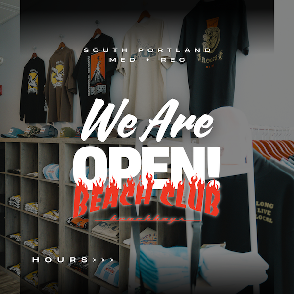 21+ REC WEED SHOP OPEN IN SOUTH PORTLAND!
