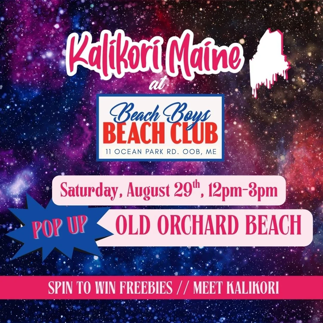 Kalikori Maine is popping up at the Beach Club in Old Orchard Beach!