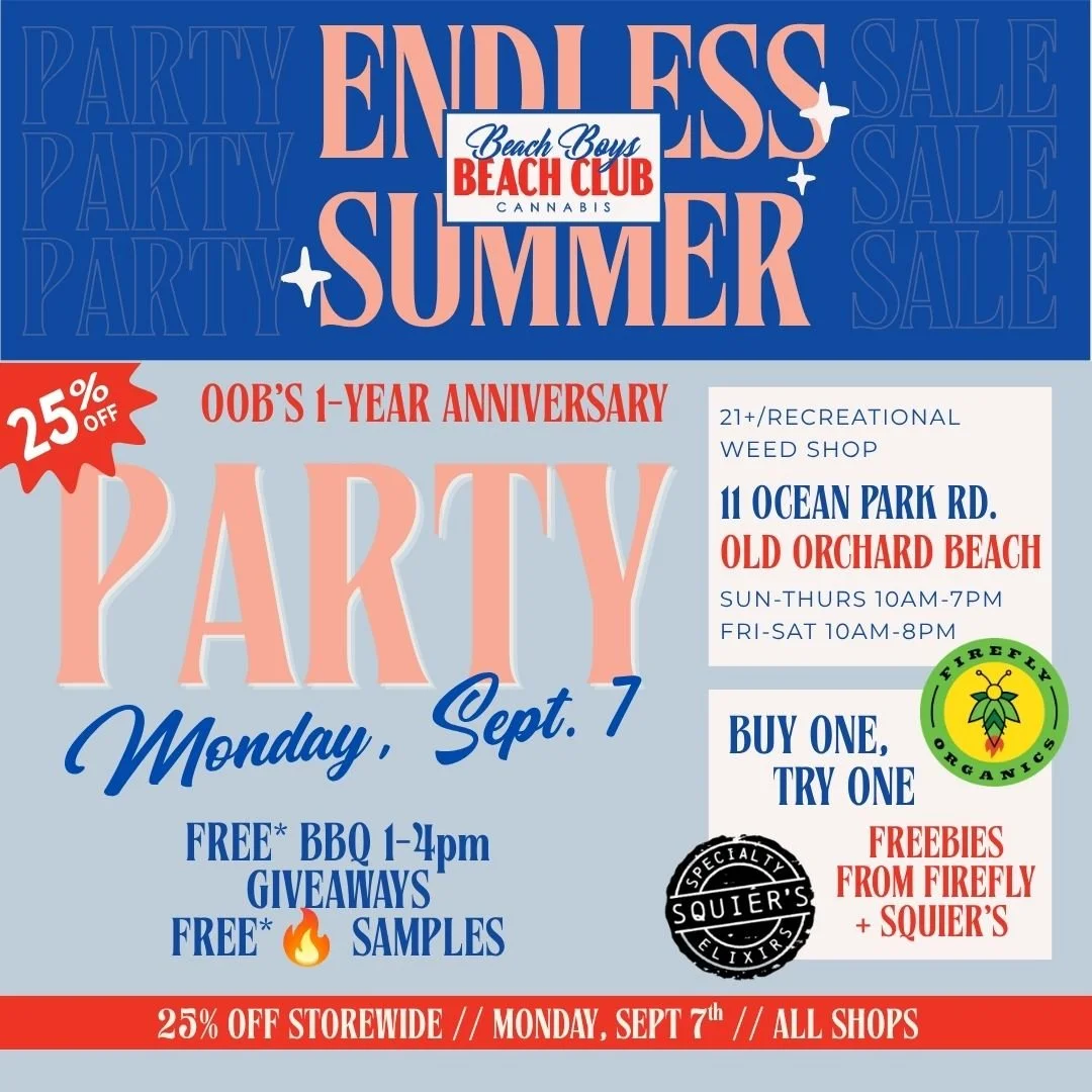 Beach Boys OOB 1-Year Anniversary Party | Sept. 7