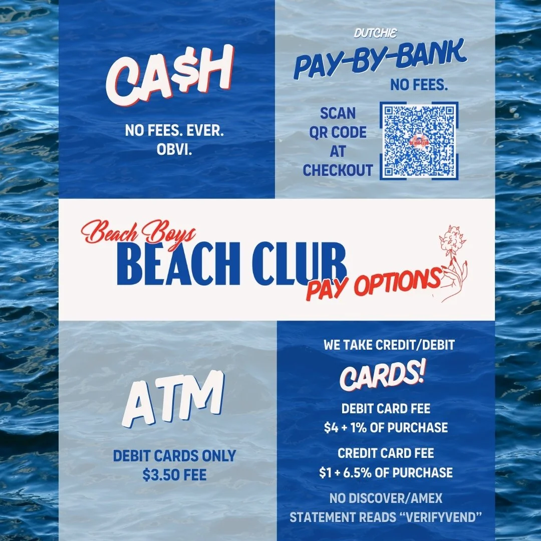 PAYMENT OPTION UPDATES!