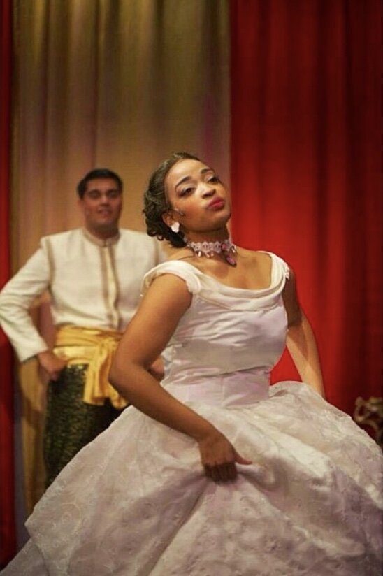 Anna in "The King and I"