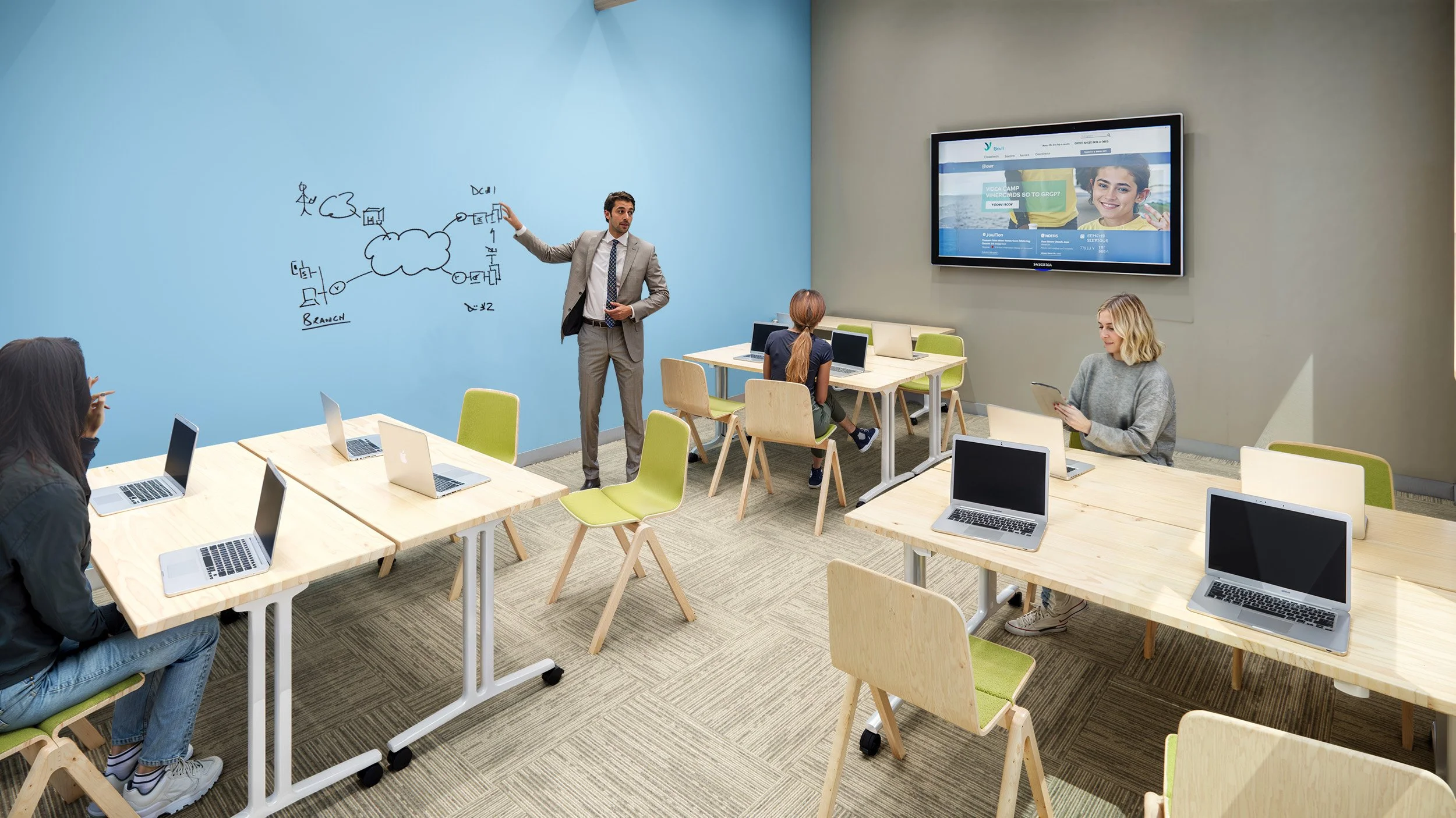 High School and Adult Study Area