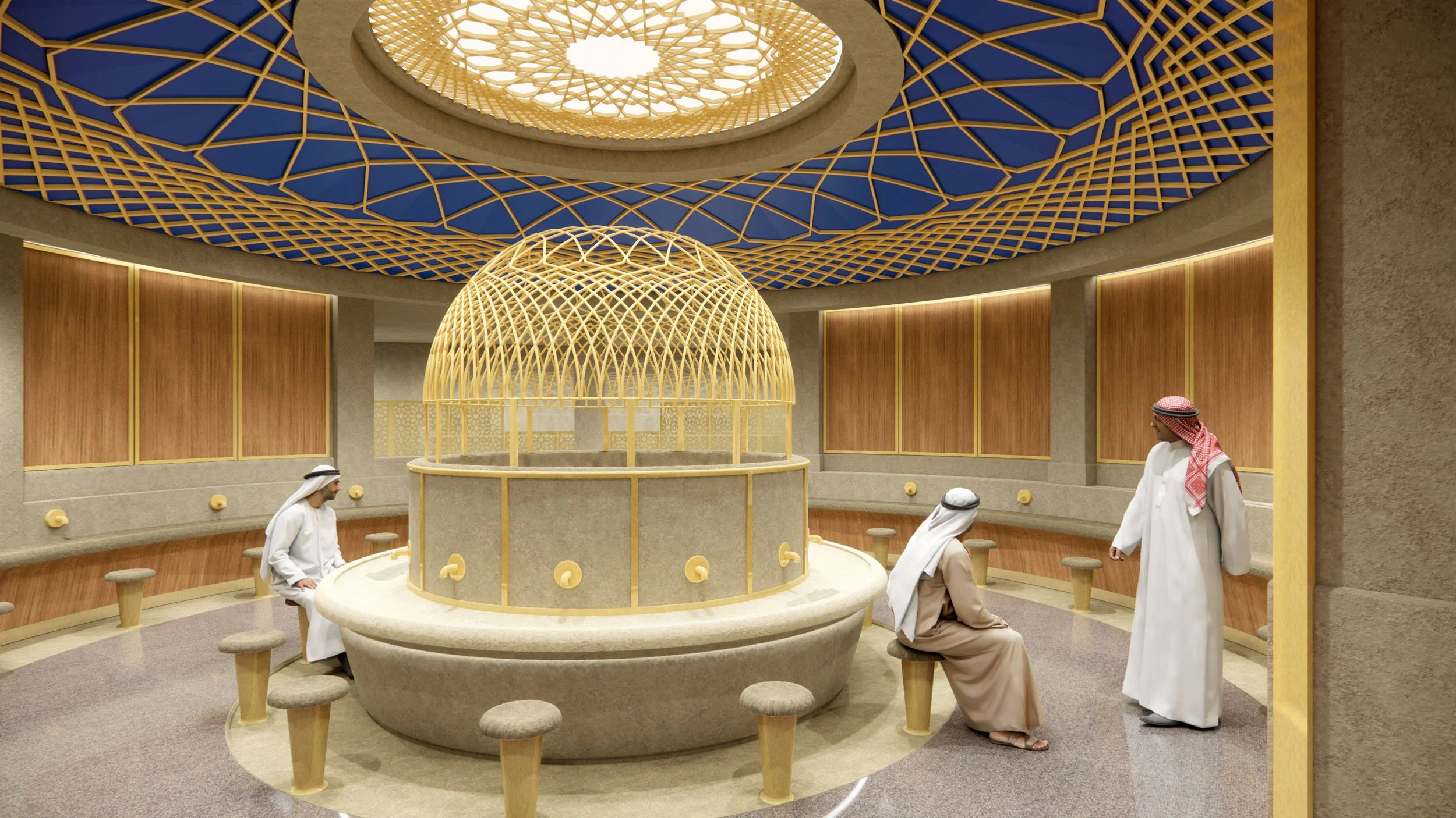 View of Men's Ablution Room