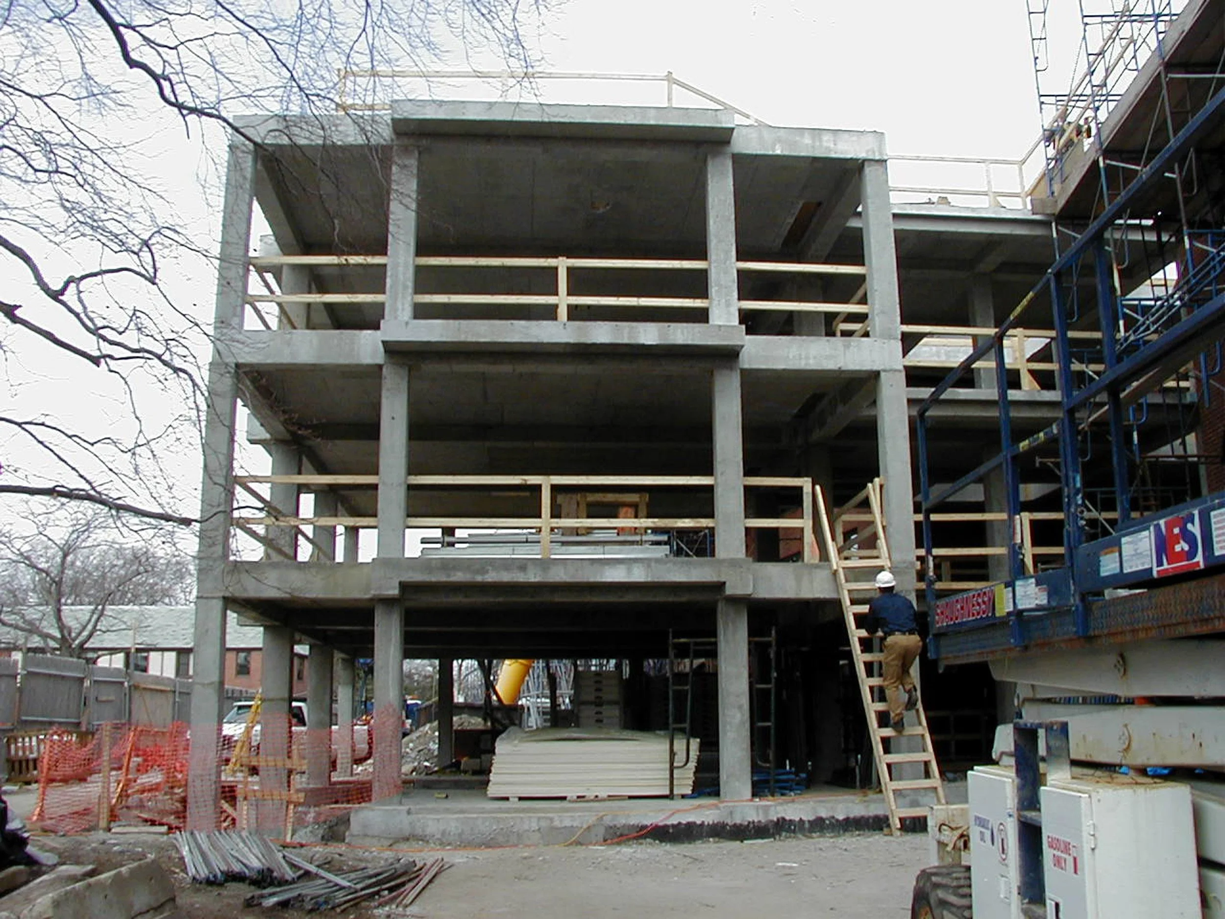 Connector Building Under Construction