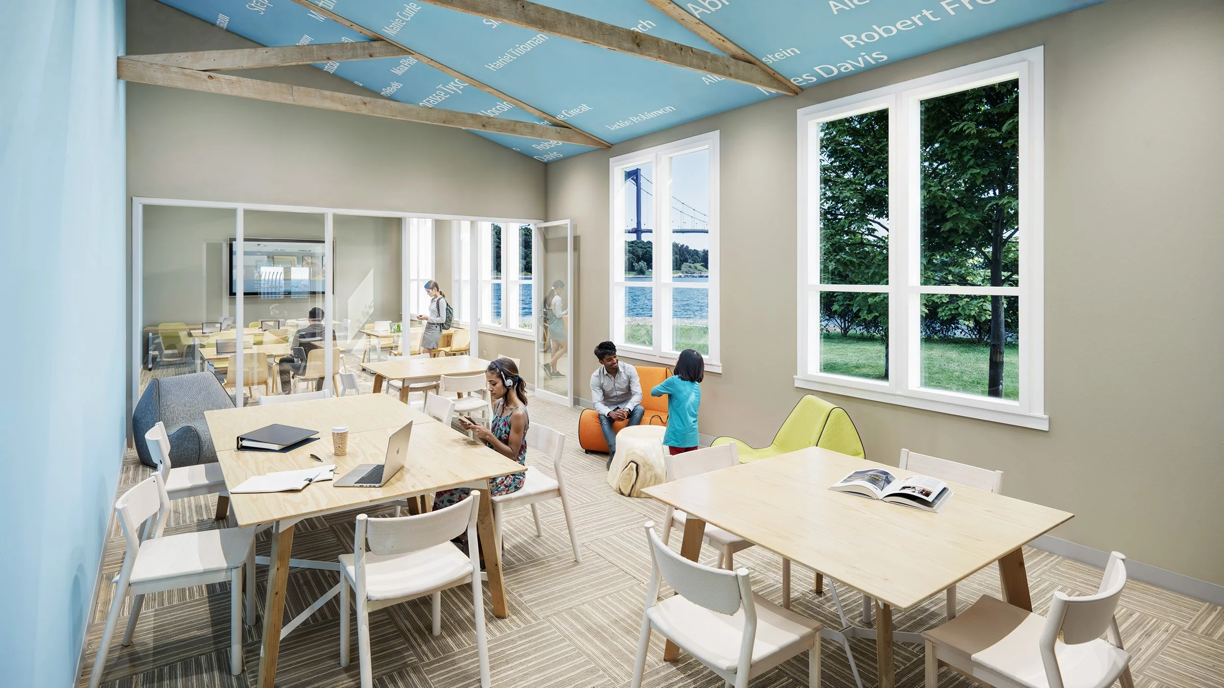 High School and Adult Study Area