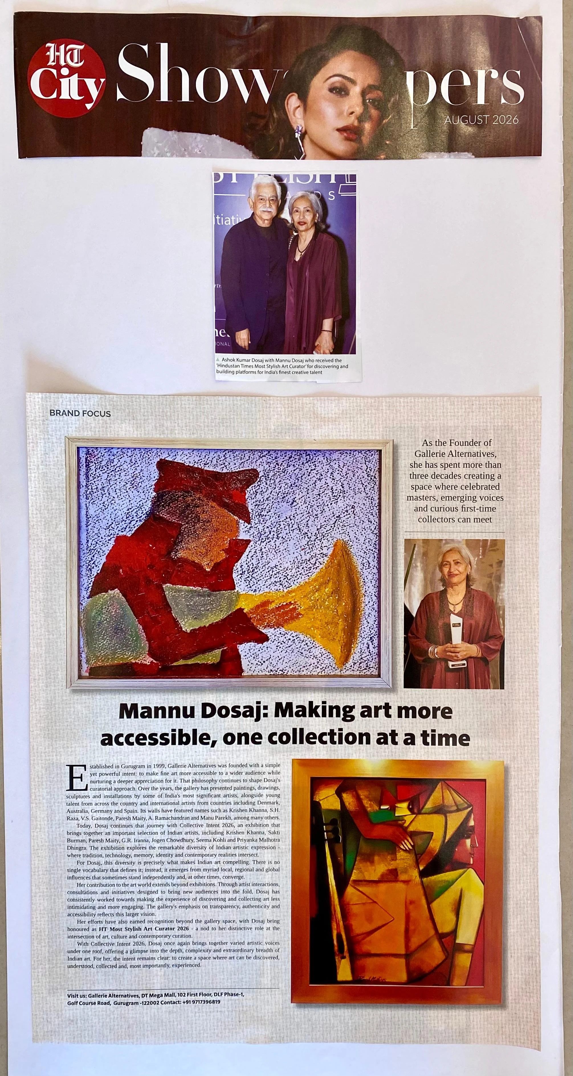 Mint newspaper’s magazine section HT showstoppers on 22nd August 2026