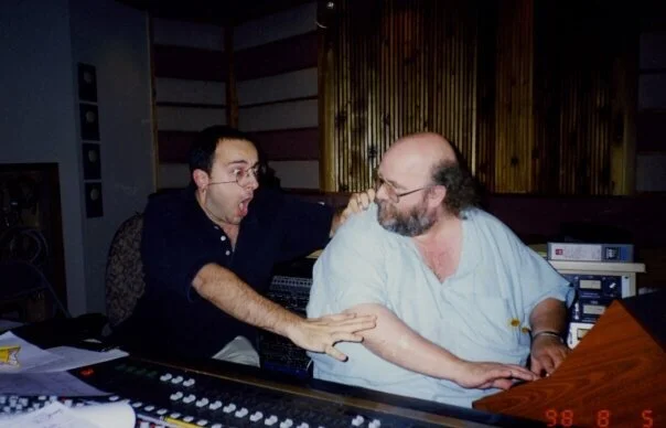 With the late, great Bob Cadway, about to make a terrible mistake.