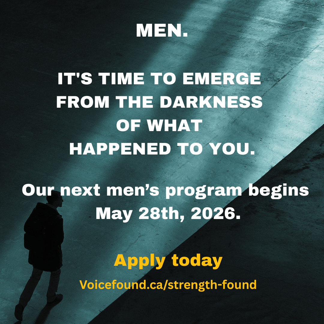 Male Victims of Childhood Sexual Abuse - sign up today!