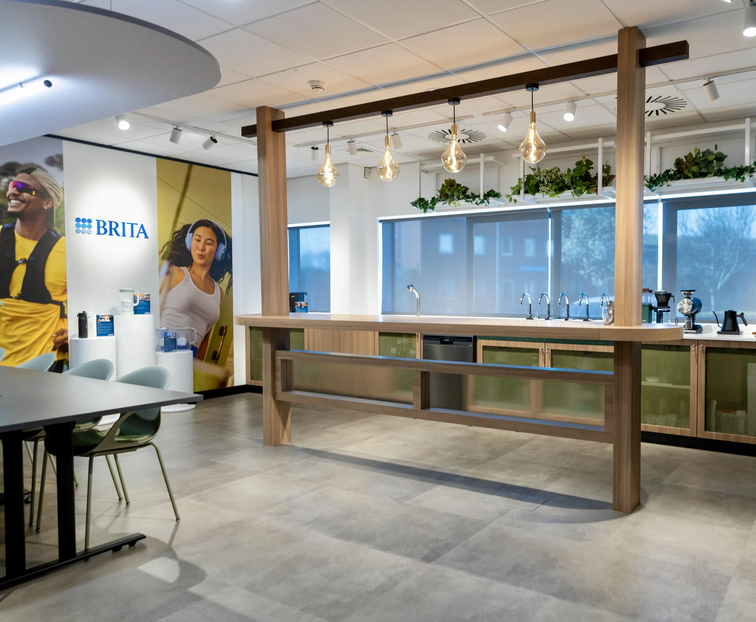 BRITA UK SHOWROOM COFFEE TASTING STATION