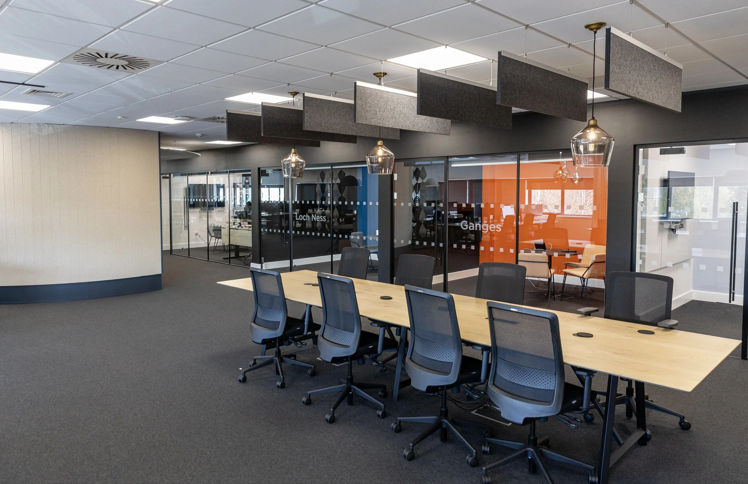 BRITA uk office hot desking and acoustics