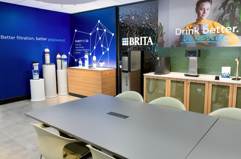 BRITA client showroom 