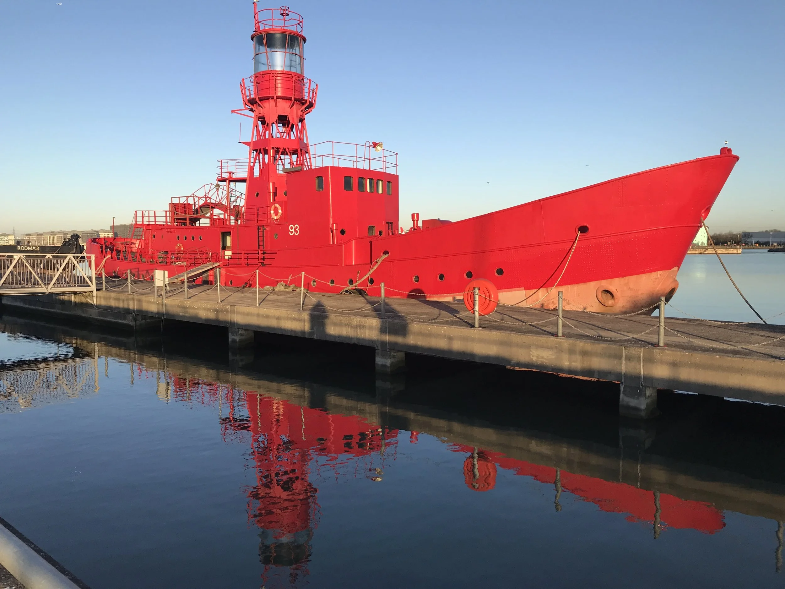 At King George V Dock