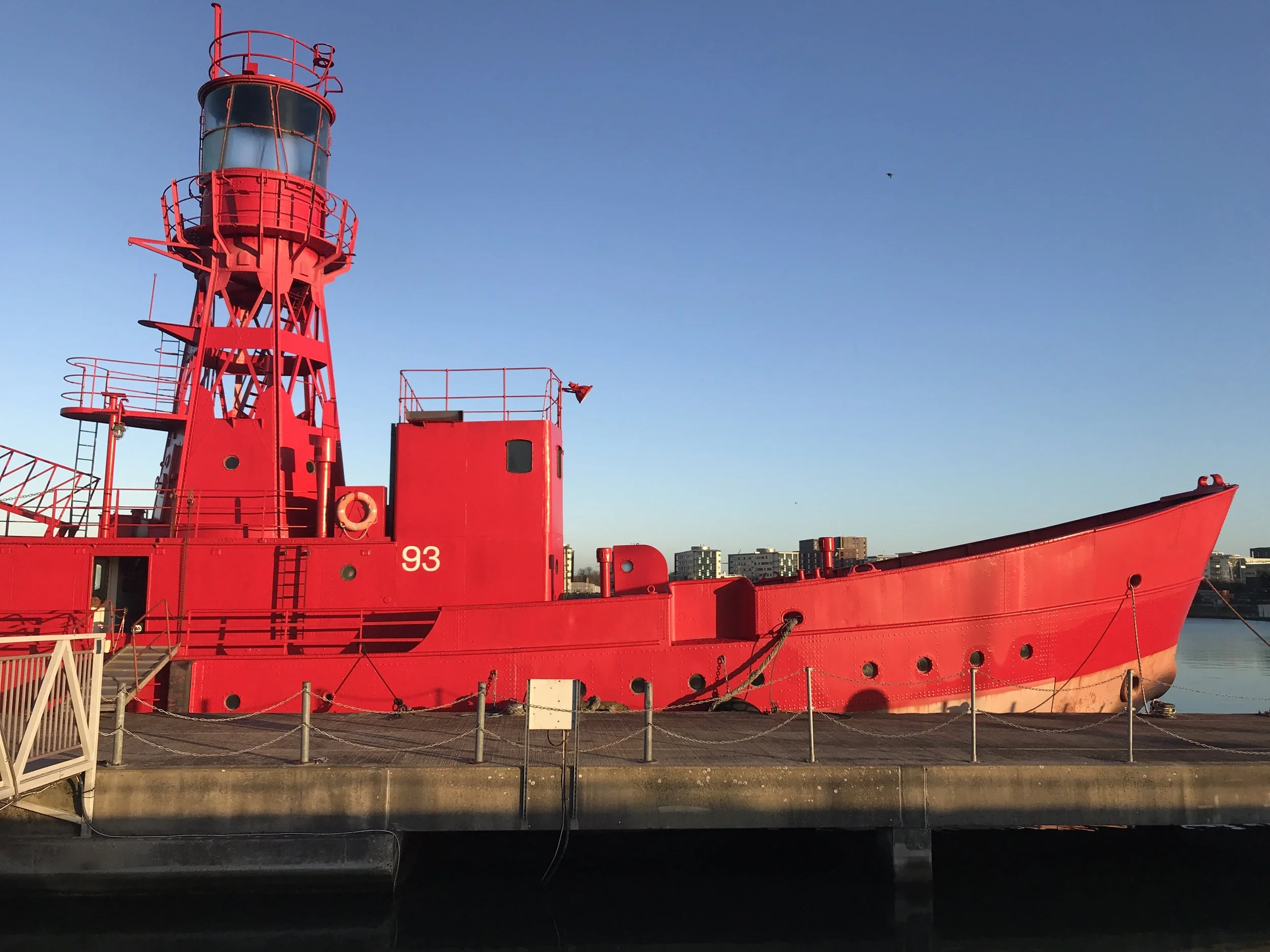 At King George V Dock