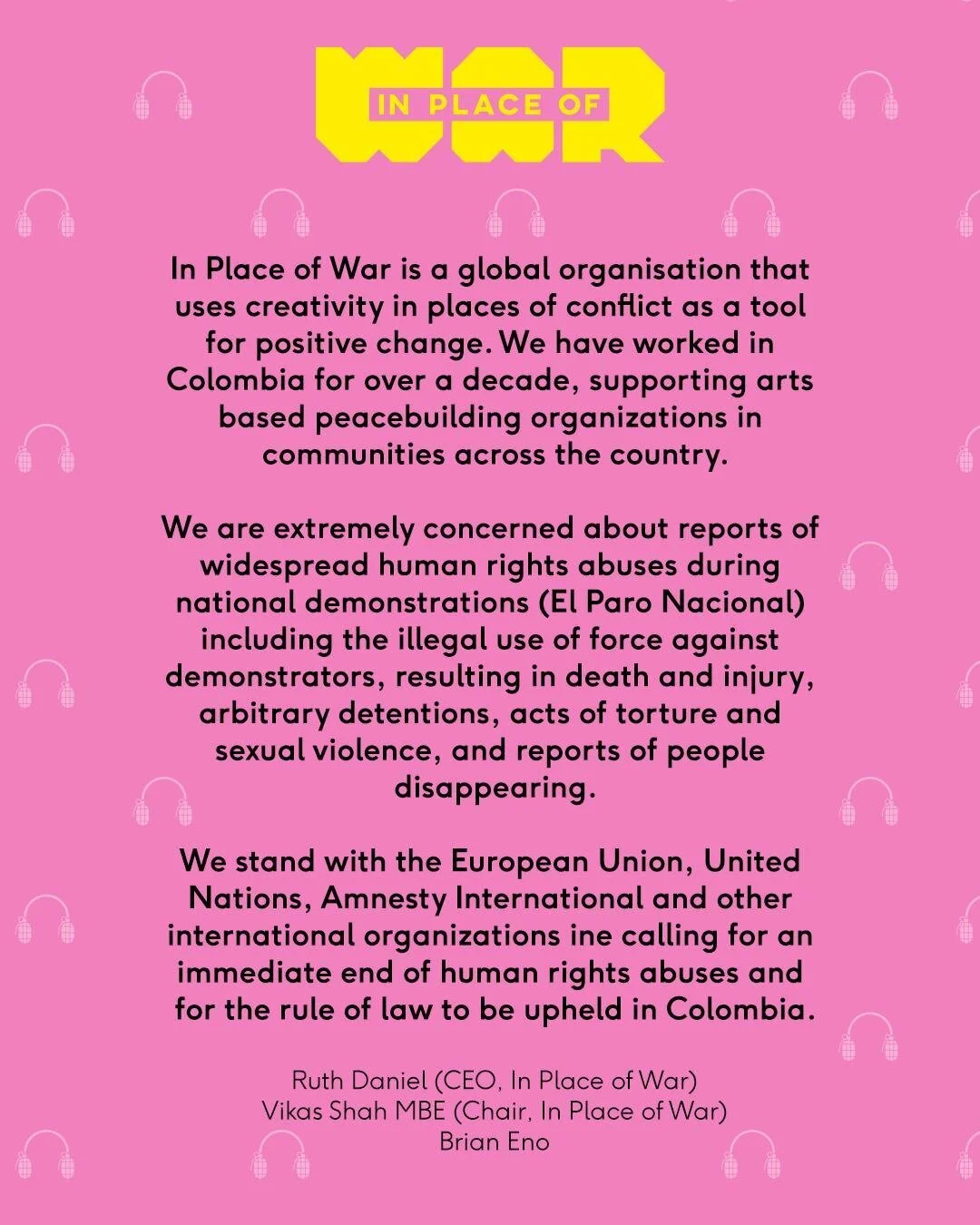#SOSCOLOMBIA