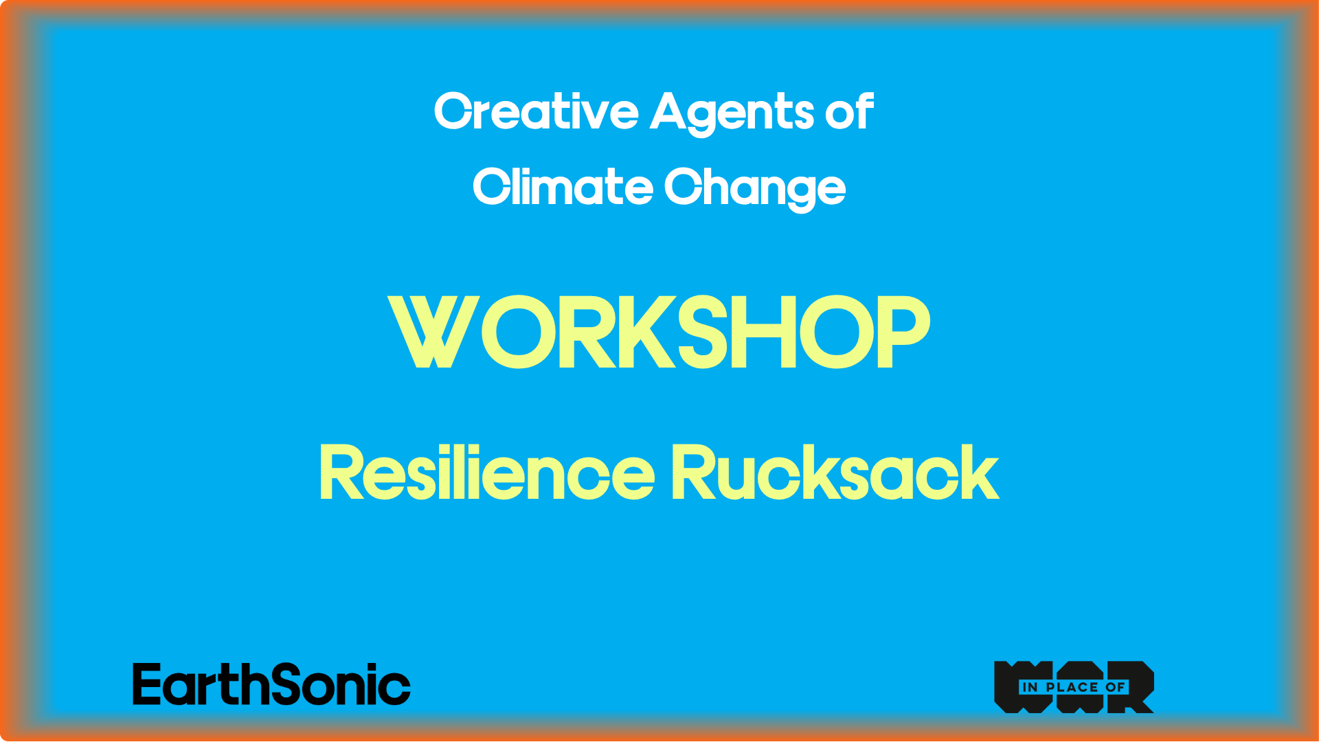 WORKSHOP: RESILIENCE RUCKSACK