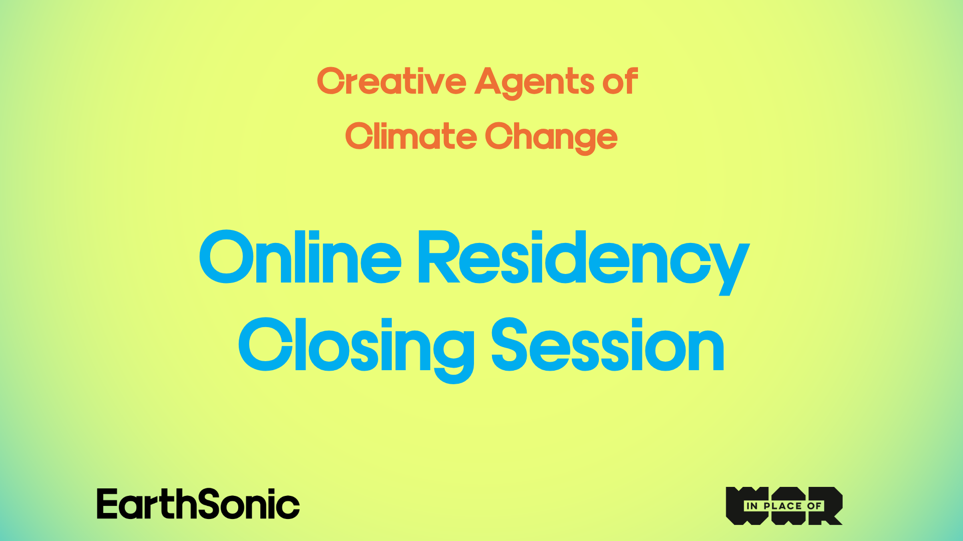 RESIDENCY CLOSING