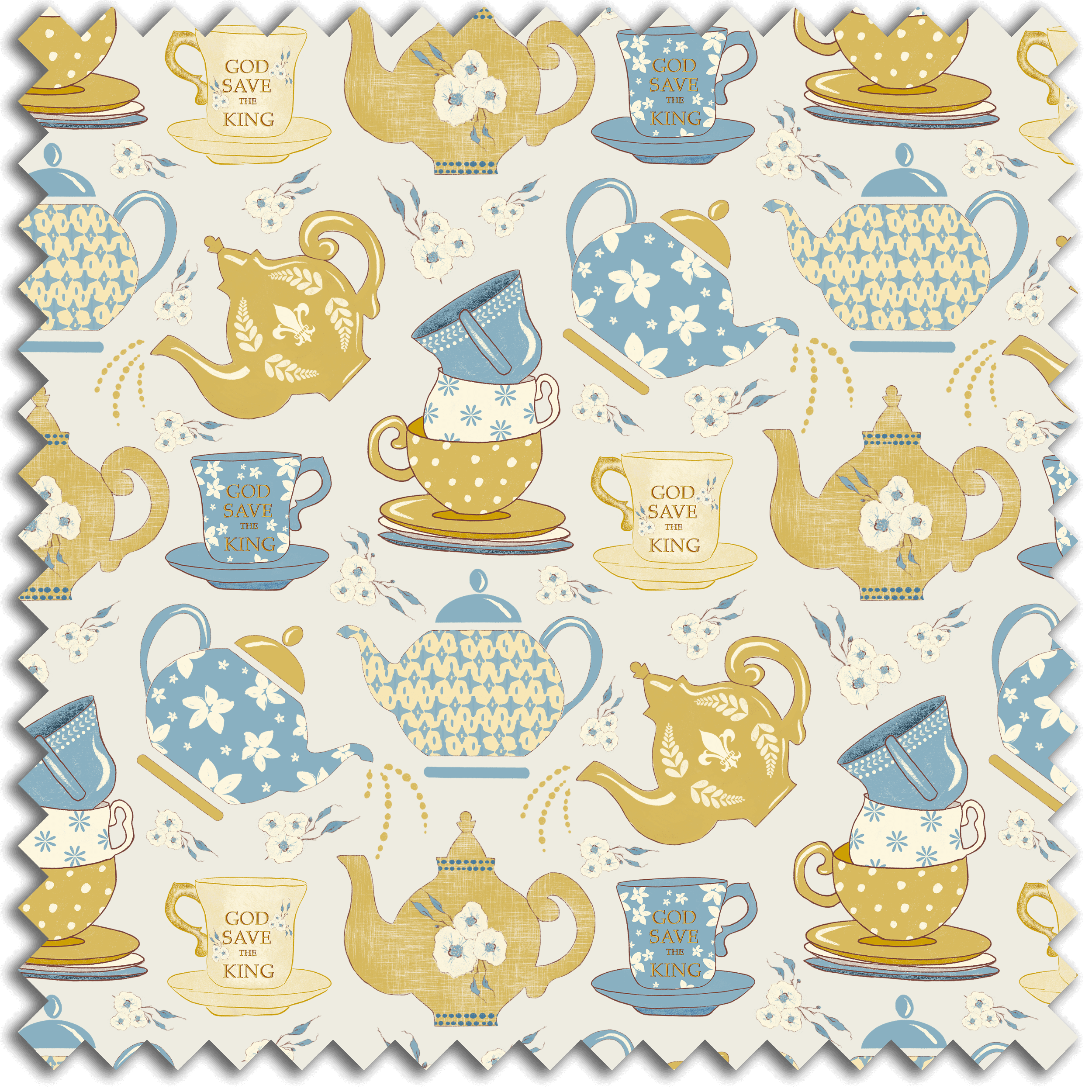 Spoonflower Coronation Collection