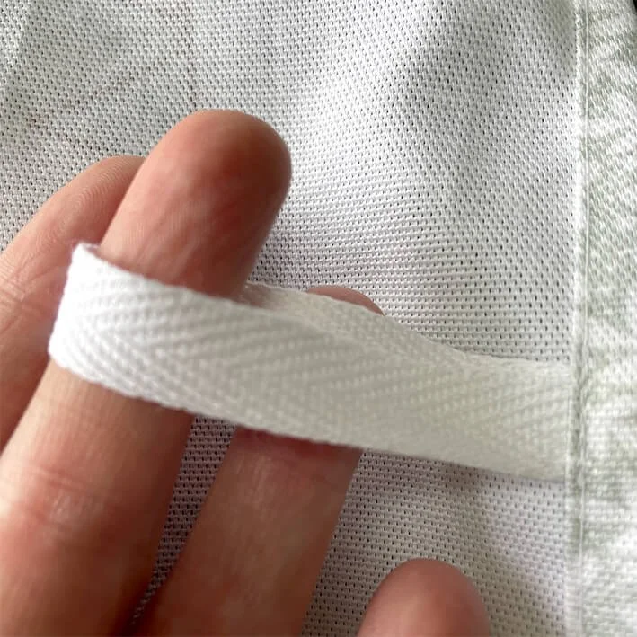 Tea towel hanging loop
