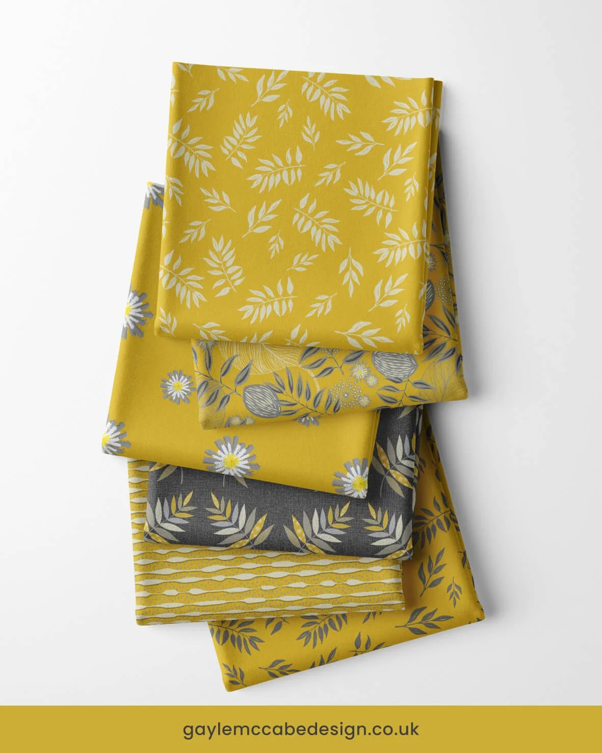 Modern scandi woodland fabric collection